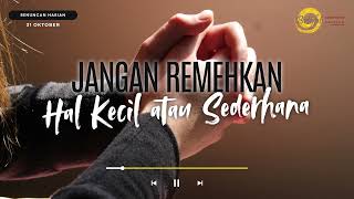 Renungan Harian - Oktober 2025